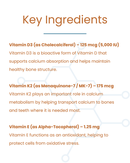 NutraCore D3 + K2