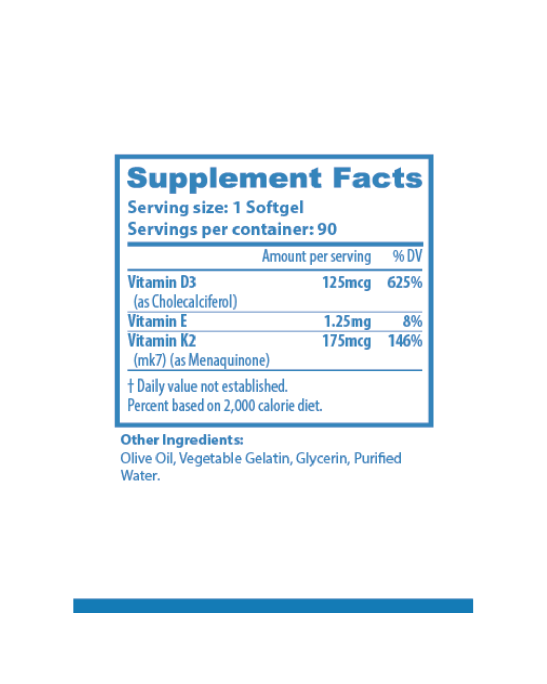 NutraCore D3 + K2