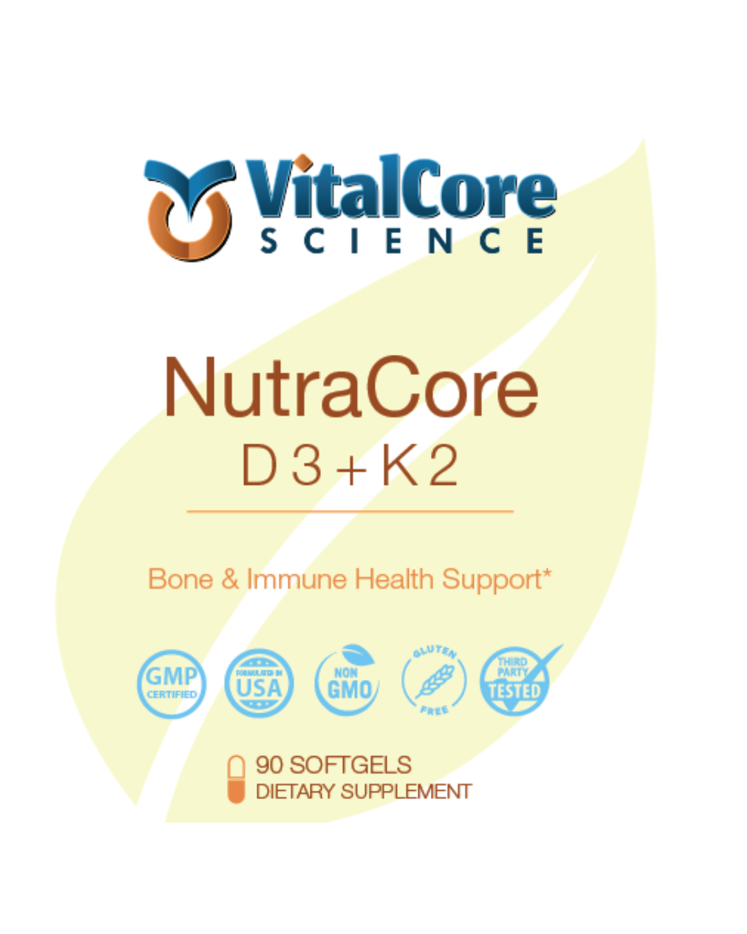 NutraCore D3 + K2